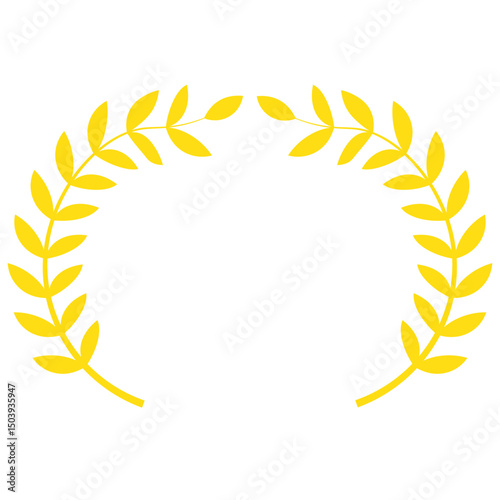 Wheat ears icon set. Wheat logo. Grain spikes set icons.Grain icon. Agriculture symbol. vector illustration