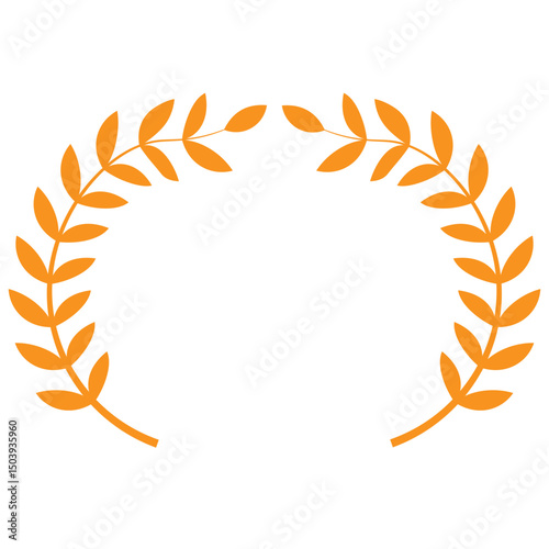 Wheat ears icon set. Wheat logo. Grain spikes set icons.Grain icon. Agriculture symbol. vector illustration