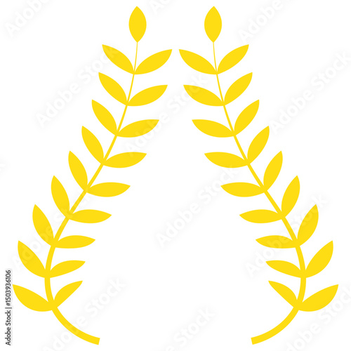 Transparent PNG available
Rice or wheat silhouette set png. Wheat icon symbol on transparent background. Cereal grains for making bread