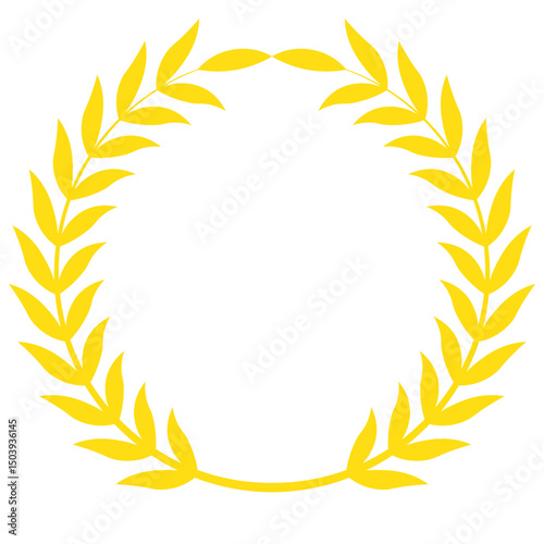Wheat icon. Durum wheat pasta label. Bakery logo. Healthy nourishment illustration. Cereal pictogram. Gluten sign.