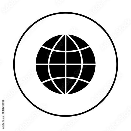  Web Icon, Line Art Web Icon, Black White Web Icon, Go To Website, Internet Icon, Global Search, Flat Web Icon, Transparent Background, Line Art Icon, Web Navigation Symbol, Internet Access Icon, Simp