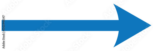 Long arrow icon. long arrow vector. flat style Arrow symbol. Symbol of right arrow icon. vector illustration.