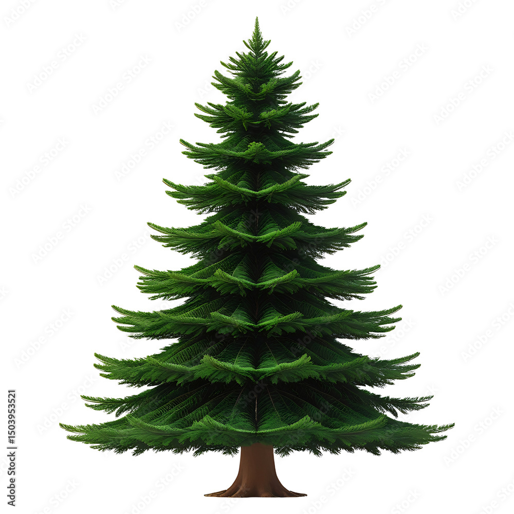 Fototapeta premium Classic Evergreen Pine Tree