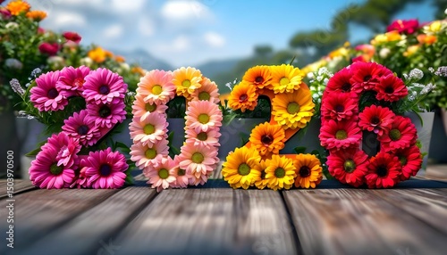 Floral 2024 Blooming Year Ahead