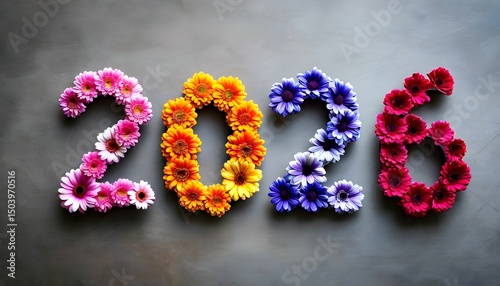 Floral 2024 Blooming Year Ahead