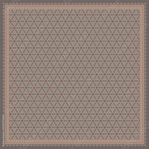 scarf design hijab seamless pattern	
