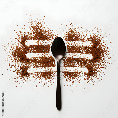Coffee Spoon Art Creative Food Photography photo