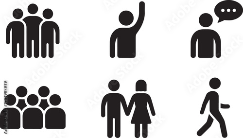 People and Social Interaction Icons