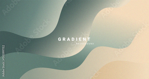 Soft abstract gradient background with soft flowing shapes