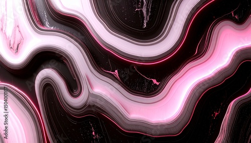 abstract purple liquid fractal background