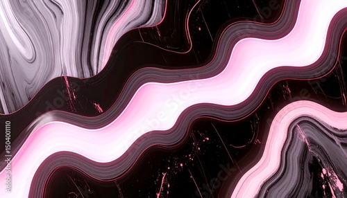 abstract purple liquid fractal background