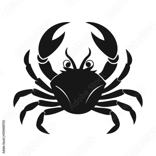 crab-color isolated-crab-on-white-background