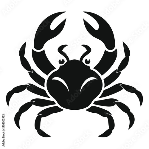 crab-color isolated-crab-on-white-background