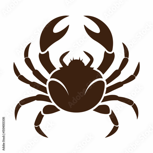 crab-color isolated-crab-on-white-background