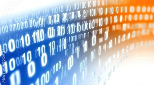 Binary code background