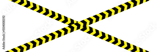 security yellow black danger police line, Safety danger signs. Warn Caution backgrounds warning ribbons. construction banner traffic sign do not cross vector illustration eps 10.