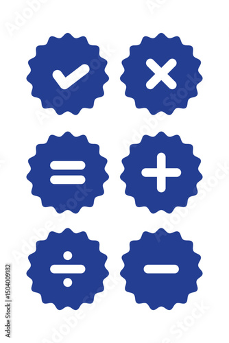 math icon set