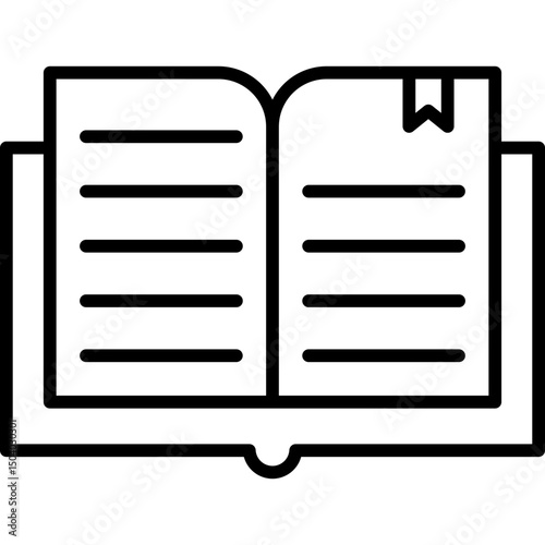 Books line icon