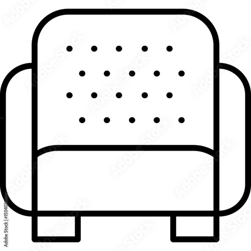 Sofa line icon