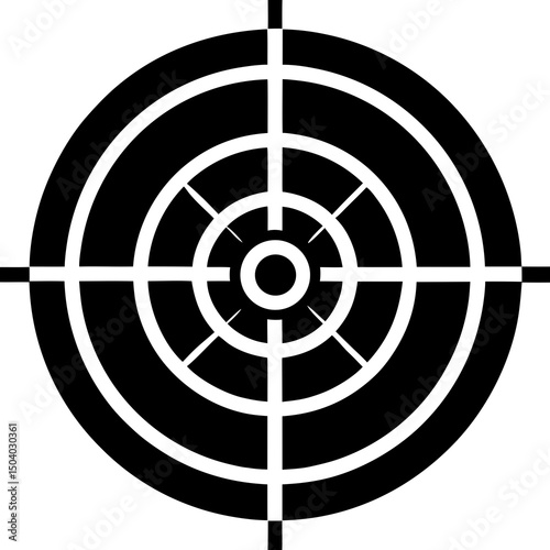 Flat-target-icon