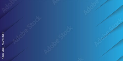 Premium Abstract blue and shadow gradient background for banner and cover
