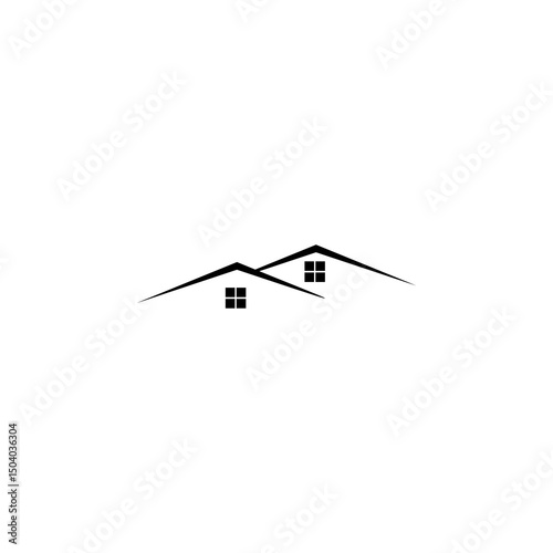 vector house roof