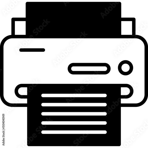 Printer mixed icon