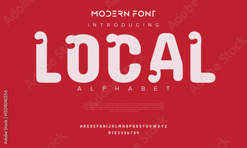 Creative modern urban alphabet fonts. Typography sport, game, technology, fashion, digital, future creative logo font.