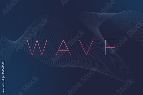 Modern wave curve 3D abstract presentation background. Wavy background. Abstract decoration, pattern design , halftone gradient background, 3d Vector illustration. Colorful abstract background