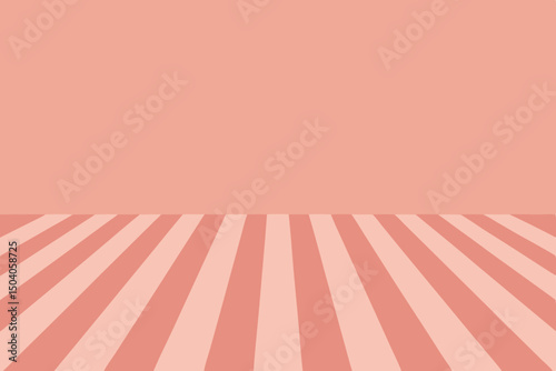 Abstract minimalist peach backdrop with diagonal stripes for various design projects