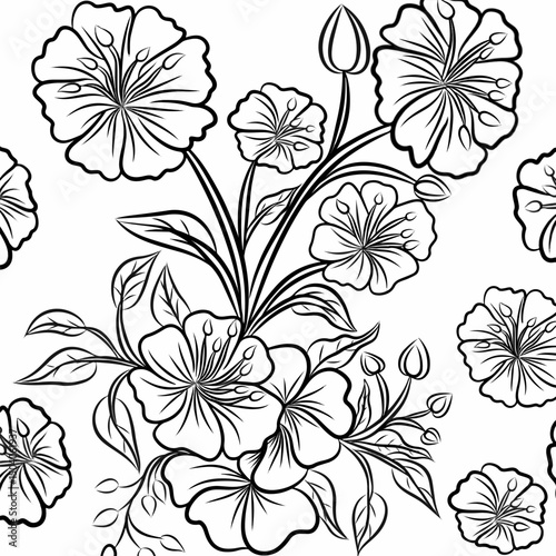 Abstract Flower background suitable for home decore and wallpaper purpose
