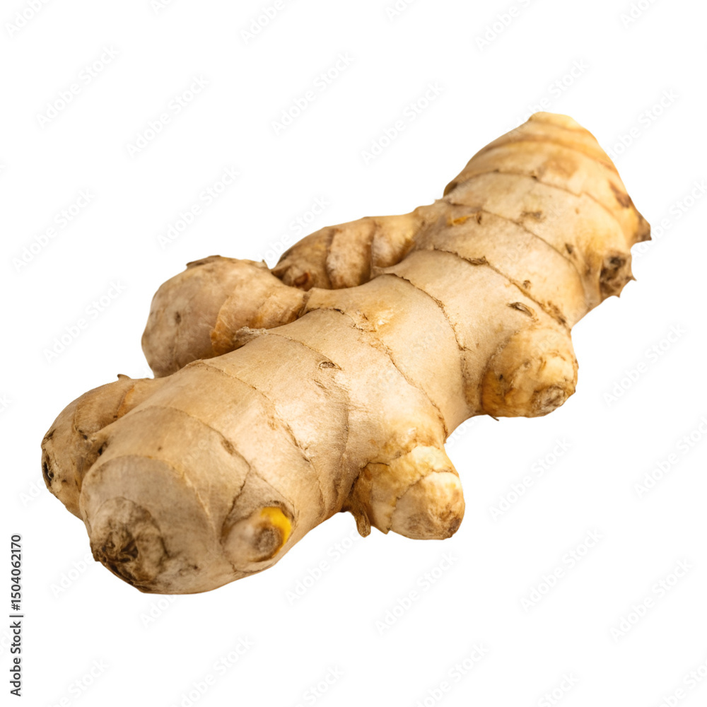 Ginger root isolated on transparent background Ginger root isolated on transparent background