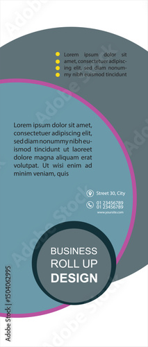Professional Roll Up Design- Concept 