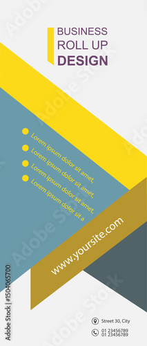Professional Roll Up Design- Concept 