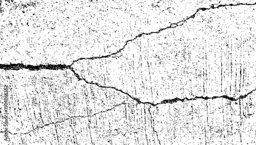 crack texture, grunge texture, distress background, rough texture, dirty texture, cracked wall concrete of black and white for background