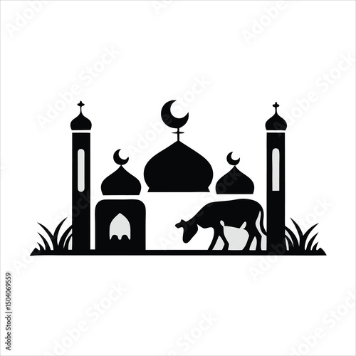 Unique Eid Silhouette Vector Designs to Celebrate Islamic Holidays