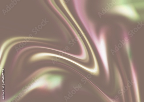 Ethereal Flow abstract iridescent swirls white cosmic glow