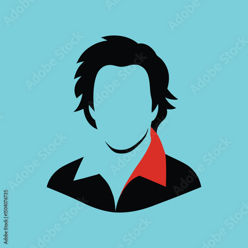 Explore Famous Man Icon Vectors for Profile and Biographical Use