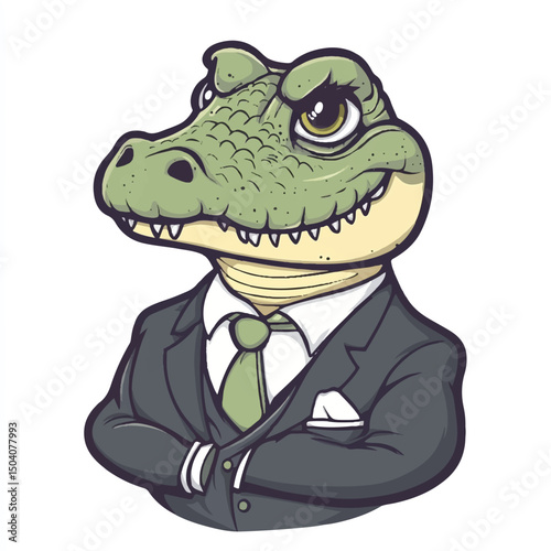 a cute Crocodile