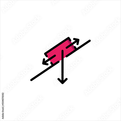 3d graphic of a creative idea symbol on white background