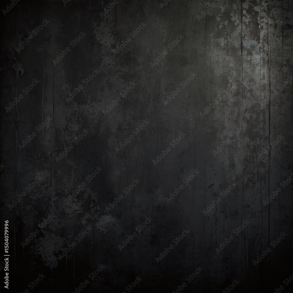 Obraz premium Dark Gray Textured Background Grunge, Abstract, Vintage, Industrial, Rough