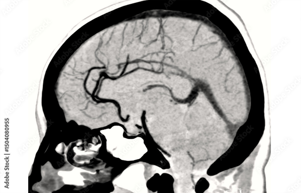 CTA Brain Vascular Imaging , highlights a detailed 3D CTA scan of the brain’s vascular network, showing clear visualization of arteries and blood flow for diagnostic purposes. CTA Brain Vascular Imaging , highlights a detailed 3D CTA scan of the brain’s vascular network, showing clear visualization of arteries and blood flow for diagnostic purposes.