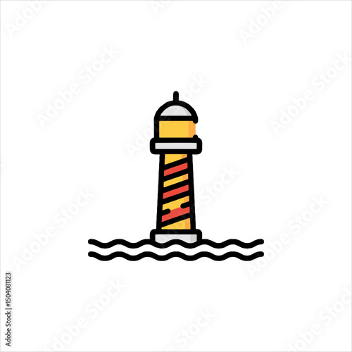 lighthouse vector illustration