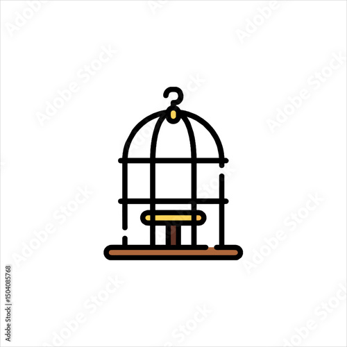 bird in cage