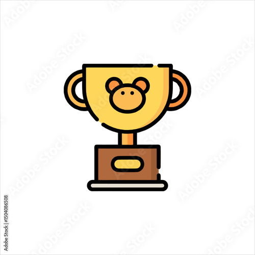gold trophy cup