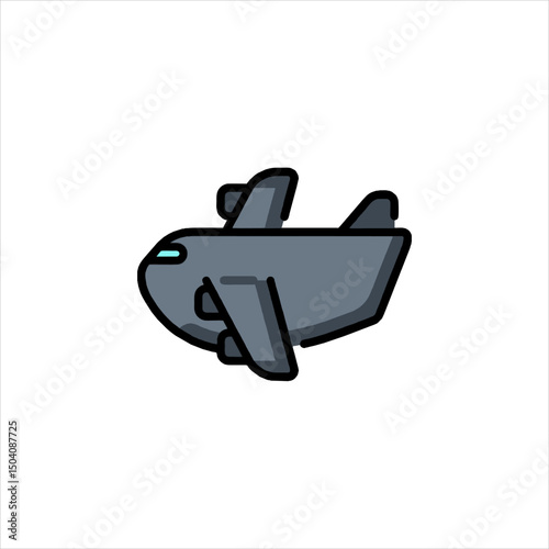 download icon on white background