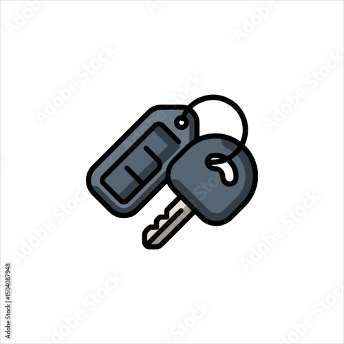 car key with remote control