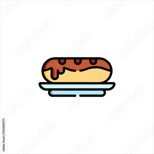 hot dog vector illustration