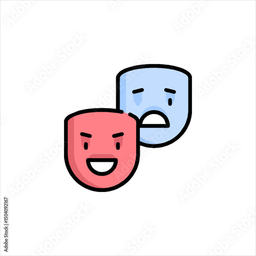 happy cartoon character
