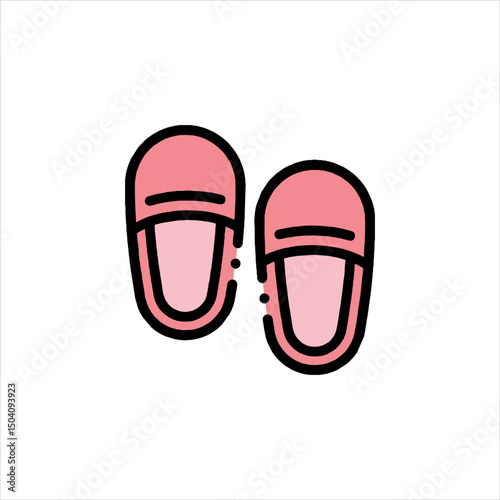 pair of red shoes